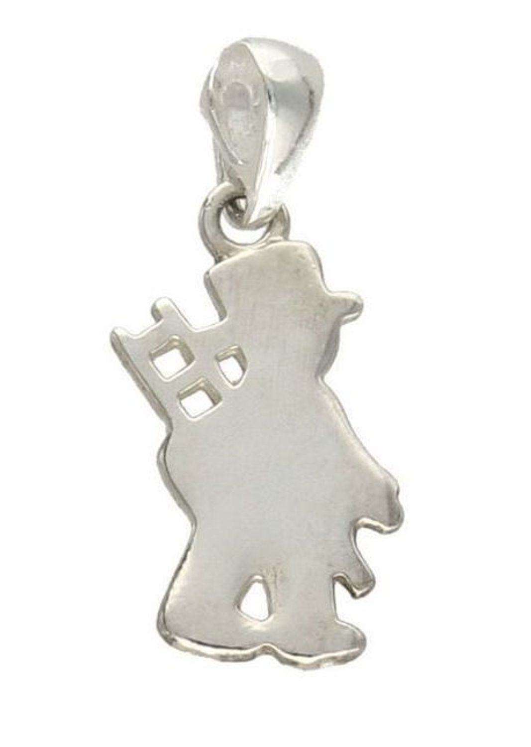 Srebrna zawieszka gładka blaszka kominiarz SP032s.jpg